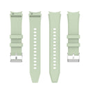 For Samsung Galaxy Watch5/Watch5 pro Silicone Watch Band(Light Green)