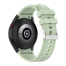 For Samsung Galaxy Watch5/Watch5 pro Silicone Watch Band(Light Green)
