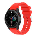 For Samsung Galaxy Watch5/Watch5 pro Silicone Watch Band(Red)