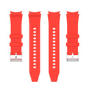 For Samsung Galaxy Watch5/Watch5 pro Silicone Watch Band(Red)