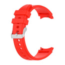 For Samsung Galaxy Watch5/Watch5 pro Silicone Watch Band(Red)