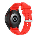 For Samsung Galaxy Watch5/Watch5 pro Silicone Watch Band(Red)