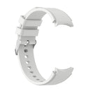 For Samsung Galaxy Watch5/Watch5 pro Silicone Watch Band(Silver Grey)