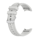 For Samsung Galaxy Watch5/Watch5 pro Silicone Watch Band(Silver Grey)