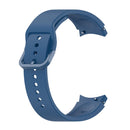 For Samsung Galaxy Watch 5 40mm Official Silicone Watch Band, Size:S(Dark Blue)