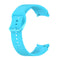 For Samsung Galaxy Watch 5 44mm Official Silicone Watch Band, Size:S(Sky Blue)