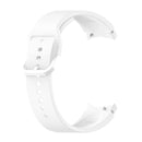 For Samsung Galaxy Watch 5 Pro 45mm Official Silicone Watch Band, Size:S(White)