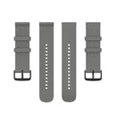 For Samsung Galaxy Watch 5 40mm 20mm Round Tail Silicone Watch Band(Dark Grey)