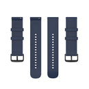 For Samsung Galaxy Watch 5 44mm 20mm Round Tail Silicone Watch Band(Midnight Blue)