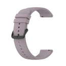 For Samsung Galaxy Watch 5 44mm 20mm Round Tail Silicone Watch Band(Roland Purple)