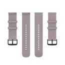 For Samsung Galaxy Watch 5 44mm 20mm Round Tail Silicone Watch Band(Roland Purple)