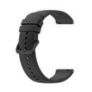 For Samsung Galaxy Watch 5 44mm 20mm Round Tail Silicone Watch Band(Black)