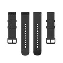 For Samsung Galaxy Watch 5 44mm 20mm Round Tail Silicone Watch Band(Black)