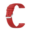 For Samsung Galaxy Watch 5 44mm 20mm Round Tail Silicone Watch Band(Red)