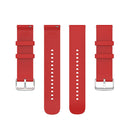 For Samsung Galaxy Watch 5 44mm 20mm Round Tail Silicone Watch Band(Red)