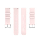 For Samsung Galaxy Watch 5 44mm 20mm Round Tail Silicone Watch Band(Light Pink)