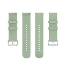 For Samsung Galaxy Watch 5 44mm 20mm Round Tail Silicone Watch Band(Ice Lake Green)