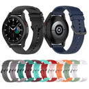 For Samsung Galaxy Watch 5 44mm 20mm Round Tail Silicone Watch Band(Orange)