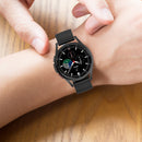 For Samsung Galaxy Watch 5 44mm 20mm Round Tail Silicone Watch Band(Wine Red)