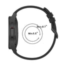 For Samsung Galaxy Watch 5 44mm 20mm Round Tail Silicone Watch Band(White)