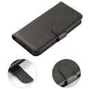 For iPhone 14 Calf Texture Buckle Flip Leather Phone Case (Black)