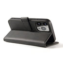 For iPhone 14 Calf Texture Buckle Flip Leather Phone Case (Black)
