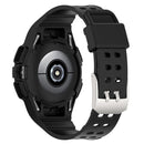 For Samsung Galaxy Watch5 40mm Silicone Integrated Watch Band(Black)