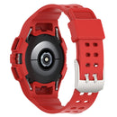 For Samsung Galaxy Watch5 40mm Silicone Integrated Watch Band(Red)