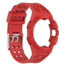For Samsung Galaxy Watch5 40mm Silicone Integrated Watch Band(Red)