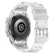 For Samsung Galaxy Watch5 40mm Silicone Integrated Watch Band(Transparent White)