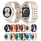 For Samsung Galaxy Watch5 40mm Silicone Integrated Watch Band(Transparent Black)
