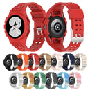 For Samsung Galaxy Watch5 Pro 45mm Silicone Integrated Watch Band(Transparent Black)
