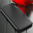 For Nothing Phone 1 Side Display Flip Leather Phone Case with Holder(Black)