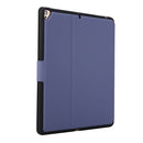 For iPad 10.2 2021 & 2020 & 2019 / Air 2019 / Pro 10.5 Electric Pressed Texture Horizontal Flip Leather Case with Holder & Pen Slot(Lavender Gray)