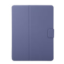 For iPad 9.7 (2018) / (2017) Electric Pressed Texture Horizontal Flip Leather Case with Holder & Pen Slot(Lavender Gray)