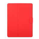For iPad 9.7 (2018) / (2017) Electric Pressed Texture Horizontal Flip Leather Case with Holder & Pen Slot(Red)