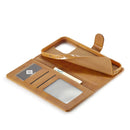 For iPhone 14 Pro Max LC.IMEEKE Calf Texture Horizontal Flip Leather Case (Yellow)