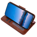 For OnePlus 10T Crystal Texture Horizontal Flip Leather Phone Case(Brown)