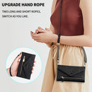For iPhone 14 Skin Feel Zipper Horizontal Flip Leather Case (Black)