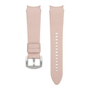 For Samsung Galaxy Watch5 Pro 45mm/5 44mm/5 40mm Genuine Leather Watch Band(Pink)
