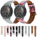 For Samsung Galaxy Watch5 Pro 45mm/5 44mm/5 40mm Genuine Leather Watch Band(Grey)