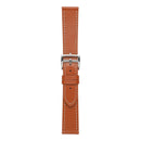 For Samsung Galaxy Watch5 Pro 45mm/5 44mm/5 40mm Plain Weave Leather Watch Band(Brown)