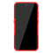 For Nokia 2.3 Tire Texture Shockproof TPU+PC Protective Case with Holder(Red)