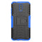 For Nokia 2.3 Tire Texture Shockproof TPU+PC Protective Case with Holder(Blue)