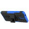 For Nokia 2.3 Tire Texture Shockproof TPU+PC Protective Case with Holder(Blue)