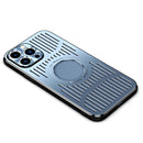 Aluminum Alloy Magsafe Magnetic Cooling Phone Case For iPhone 13 Pro Max(Sierra Blue)