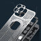 Aluminum Alloy Magsafe Magnetic Cooling Phone Case For iPhone 13 Pro Max(Silver)