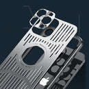 Aluminum Alloy Magsafe Magnetic Cooling Phone Case For iPhone 12(Silver)