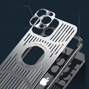 Aluminum Alloy Magsafe Magnetic Cooling Phone Case For iPhone 12 Pro(Silver)