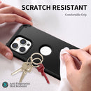 3 in 1 Shockproof Phone Case For iPhone 14 Pro(Black)